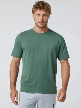 VUORI Current Tech Tee Mens Sea Pine
